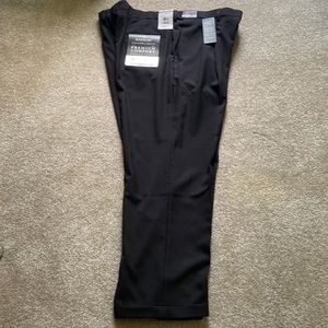 Mens Haggar black dress pants 42x29.